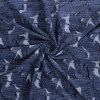 Indigo Blue Botanical Handmade Cotton Kantha Quilt – Double 90×108 inches - Image 4