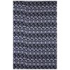Black and White Ikat Handmade Cotton Kantha Quilt – Single 60×90 inches - Image 2