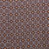 Brown and Orange Geometric Handmade Cotton Kantha Quilt – Double 90×108 inches - Image 4