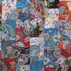 Multicolor Patchwork Handmade Cotton Kantha Quilt – Double 90×108 inches - Image 5
