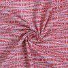 Pink and White Striped Handmade Cotton Kantha Quilt – Double 90×108 inches - Image 4
