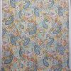 Cream Multicolour Paisley Kantha Quilt - Image 2