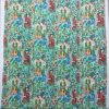 Aqua Frida Botanical Kantha Quilt - Image 2
