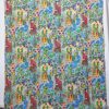Grey Blue Frida Botanical Kantha Quilt - Image 2