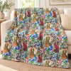 White Frida Botanical Kantha Quilt - Image 3