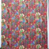 Red Frida Botanical Kantha Quilt - Image 2