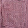 Burgundy and Indigo Geometric Ajrak Hand Block Kantha Quilt – Single or Double - Image 2